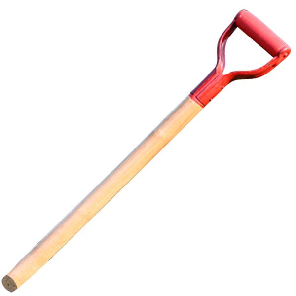 75cm Wooden Shovel Handle T-Grip Solid Wood Replacement Shaft for Shovel