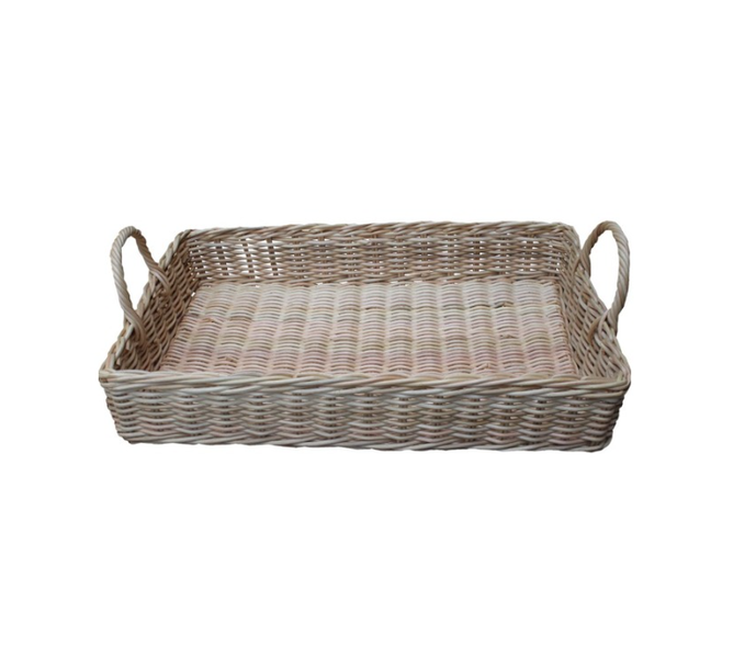 Rectangular Wicker Tray (530 x 360 x 120mm)