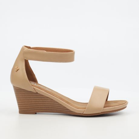 Butterfly Feet Women Beige Faux Leather Wedge Shop Today. Get it Tomorrow takealot