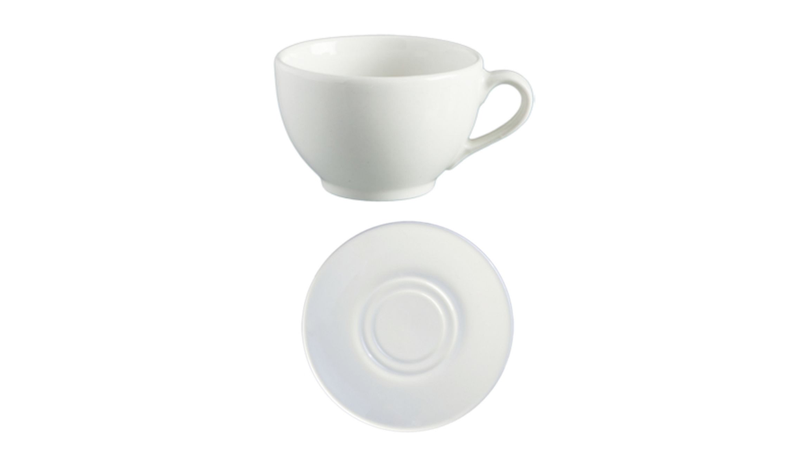 Continental Blanco Cup and Saucer Set 300ml - Set of 24