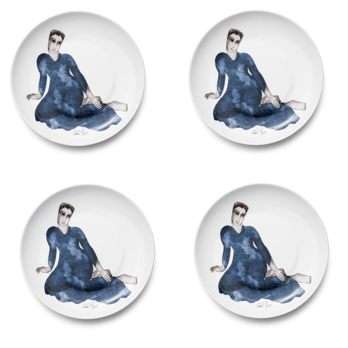 Carrol Boyes Side Plate Set of 4 - Spellbinding | Shop Today. Get it ...