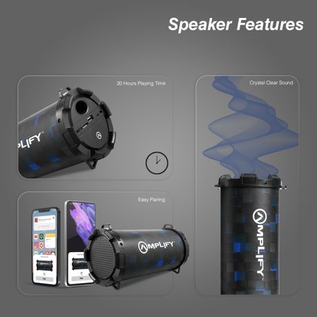 Amplify pro deals cadence bluetooth speaker