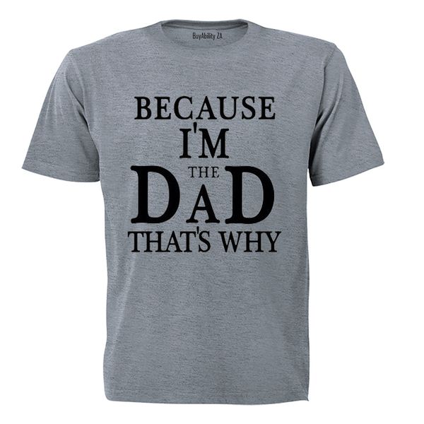 I'm The Dad - Mens - T-Shirt - Grey image