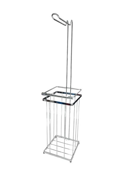 Self Standing Toilet Paper Holder-15.5x15.5x67cm-ZYB083