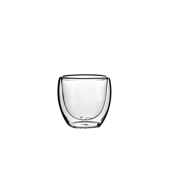 Transparent Egg Shaped Cup High Borosilicate Glass Cup