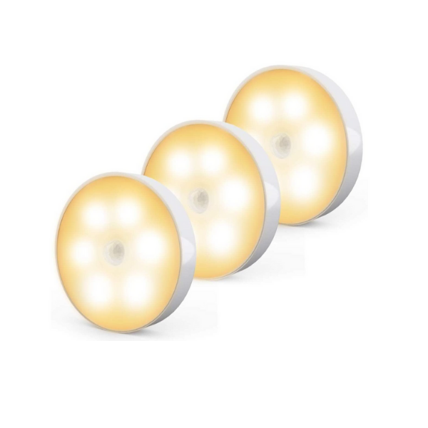 LED Motion Sensor Lights - Set of 3