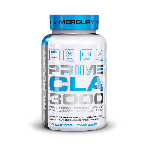 TNT Mercury CLA 3000 Double Bonded Linoleic Acid - 90 Softgels