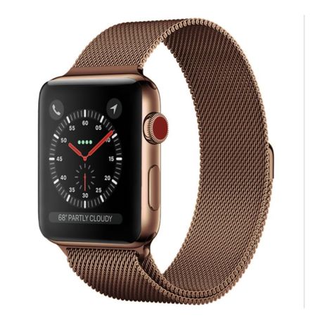 Milanese Band for Apple Watch 42mm 44mm 45mm Copper Shop