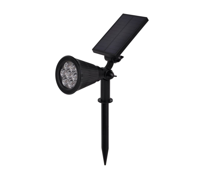 Adjustable RGB Solar Powered LED Garden Landscape Spotlight Mlx1