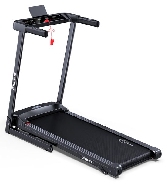 Motorized Exercise Electric Workout Running Treadmill Black