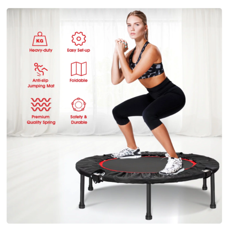 Foldable Mini Fitness Rebounder Trampoline 1m Shop Today. Get