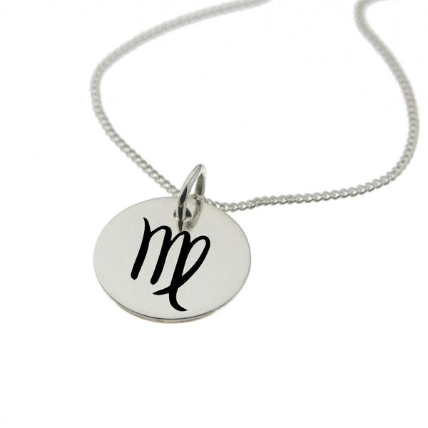 Virgo Star Sign Necklace 15mm