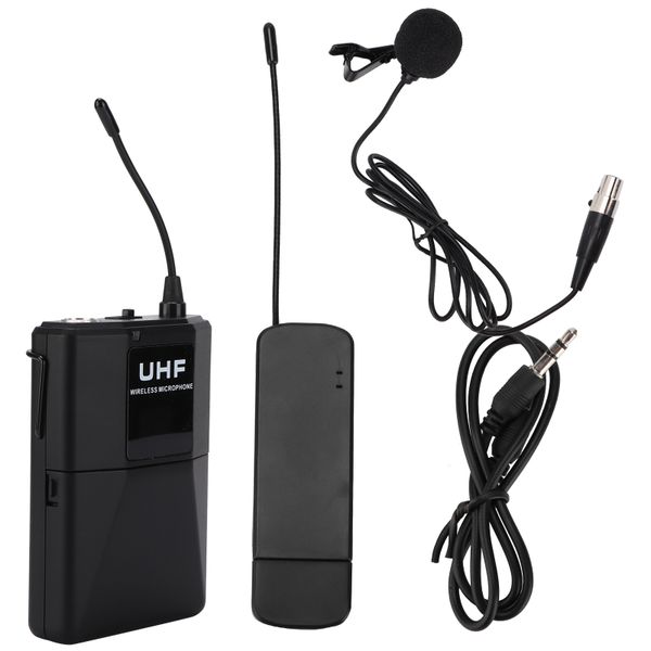 10-Channel Wireless Lavalier Mic System
