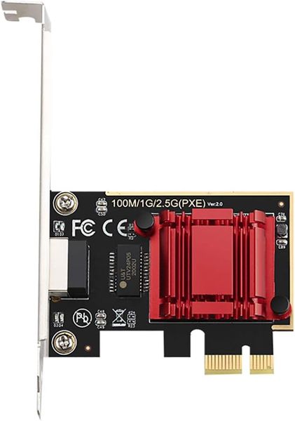 2.5G RTL8125 Diskless Network Card PXE Compatible with Windows/Linux/MAC