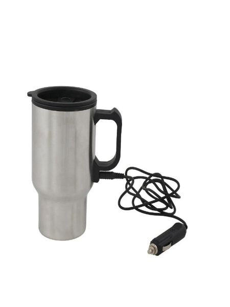 Heated Travel Mug Stainless Steel