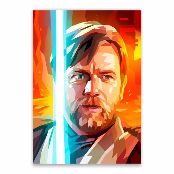 Obi-Wan Kenobi Pop Art Poster - A1