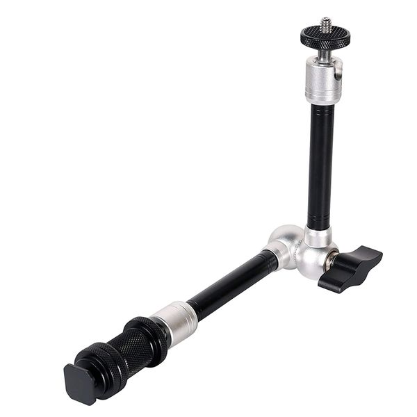 11" Adjustable Friction Articulating Magic Arm for DSLR LCD Monitor Light