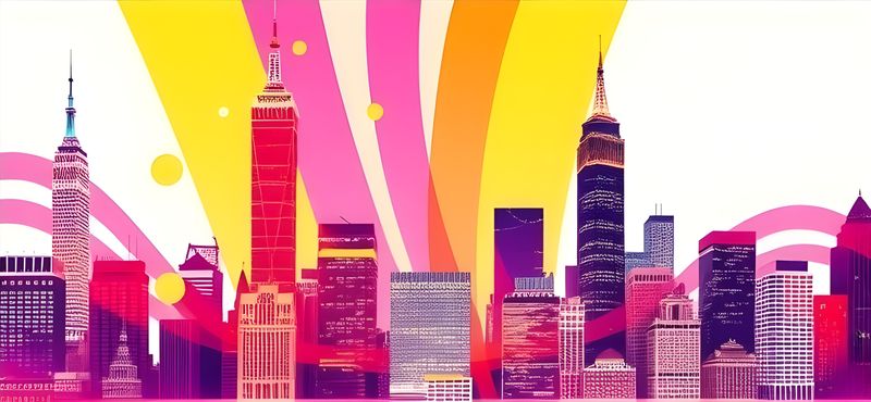 RootedArt Canvas Wall Art Home Decor - Skyline 2