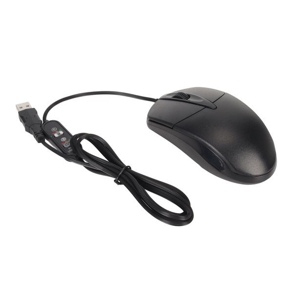 Heated Mouse Office Adjustable 1600DPI USB