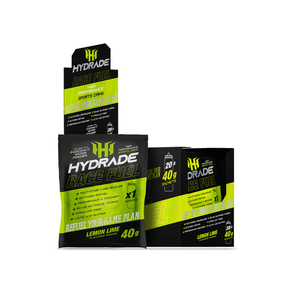NPL Hydrade Race Fuel Sachet Box | Lemon Lime