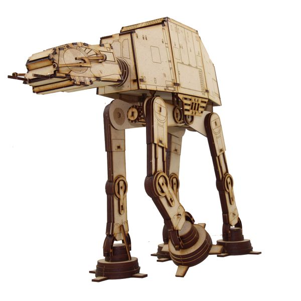 Wow We - 3D Wooden Model | 3D Puzzle | Star Wars AT-AT Walker