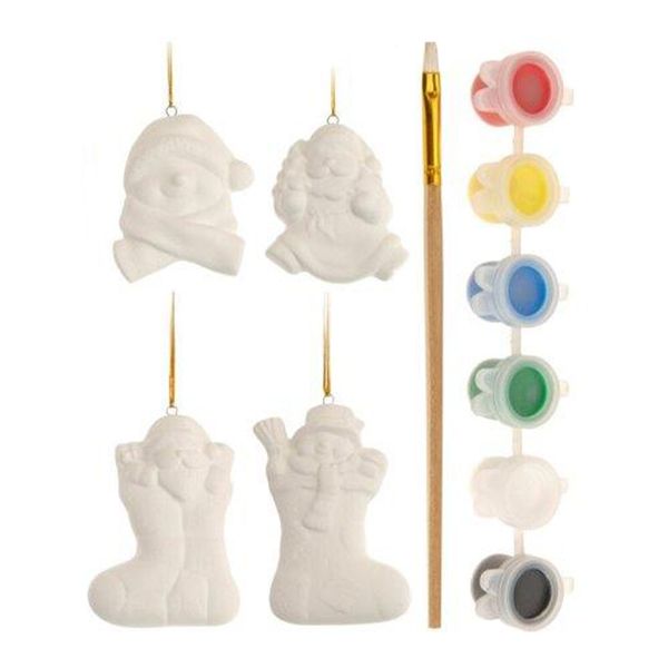 ECO Christmas Ornaments Paint Set - 11 Piece