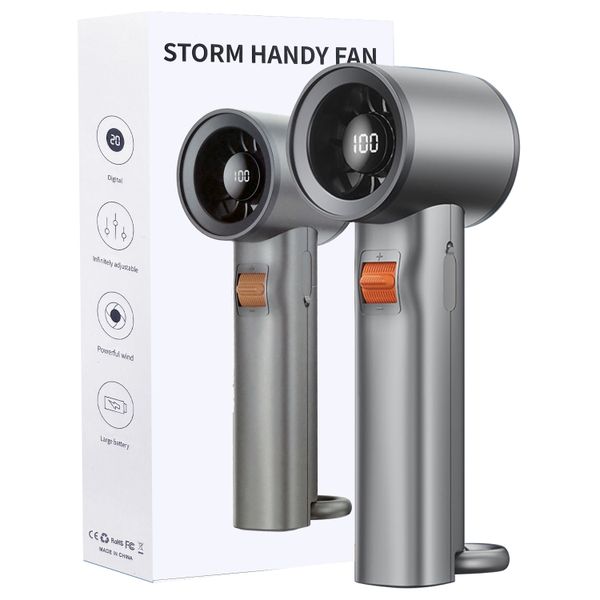Portable Handheld Turbo Fan for Outdoor Travel Mini Handheld Fan