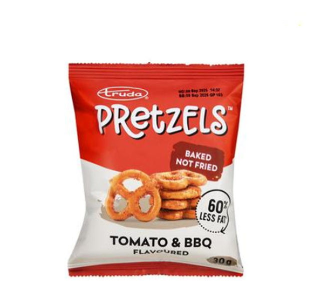 Truda - Tomato &amp; BBQ Pretzels x 12