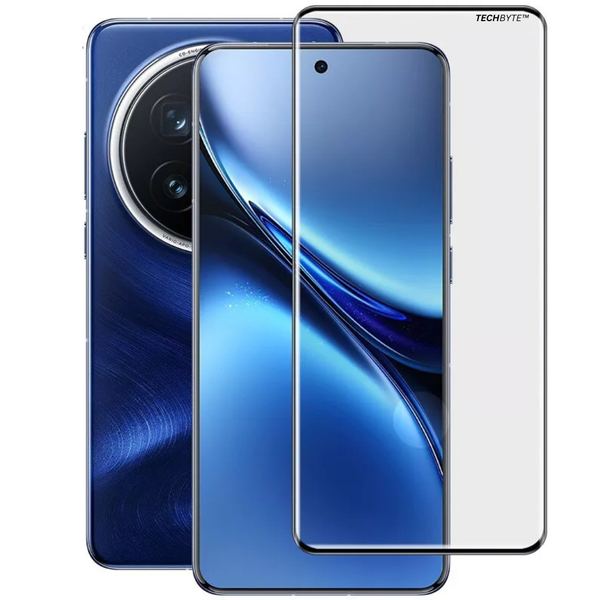 TechByte Premium Tempered Glass Screen Protector for Vivo X200 Pro 5G -2025