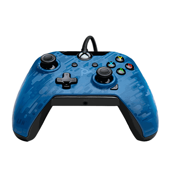 PDP - XB One Blue Camo Wired Controller