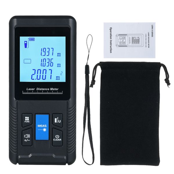 Laser Distance Meter 100m Handheld Digital Tool