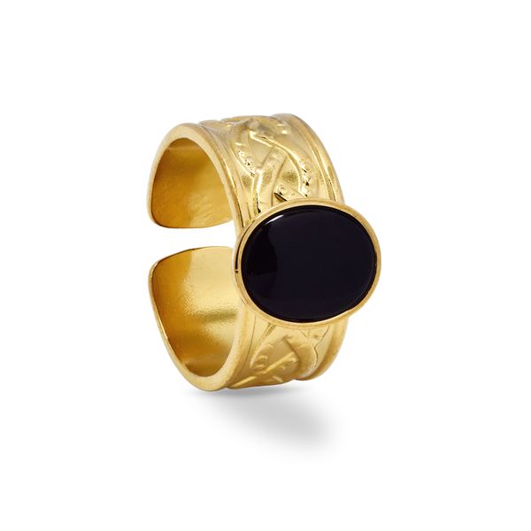 Lily &amp; Rose Waterproof Pattern Stainless Steel Ring