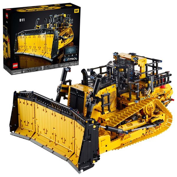 LEGO® Technic™ App-Controlled Cat® D11T Bulldozer 42131 Building Toy Cars (3,854 Pieces)
