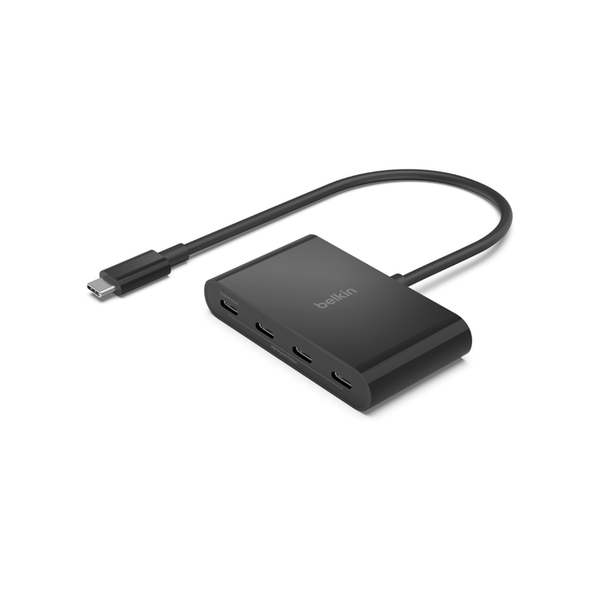 Belkin USB-C to 4-Port USB-C Hub - Giving you 4 x USB-C Ports - Black