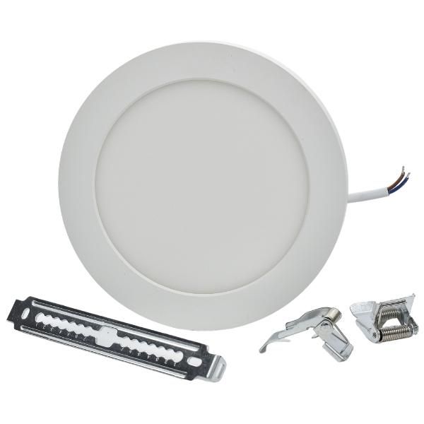 Waco - Downlight LED - 12W Retrofit 6500K Slim White 160mm