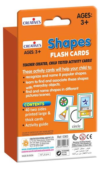 Creatives Flash Cards - Shapes