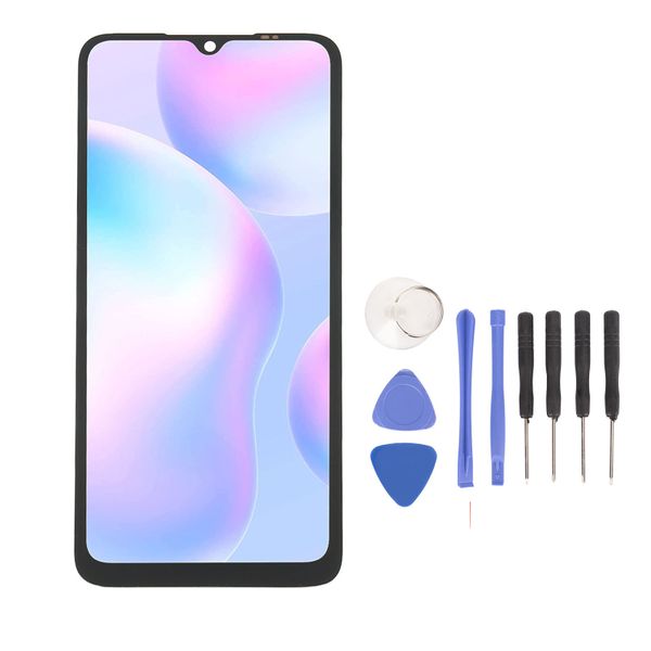 Redmi 9A/9C/9C NFC 6.53 Inch LCD Touch Screen Assembly with Repair Tool Kit for Screen Replacement