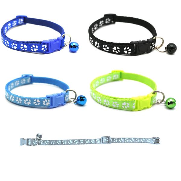 Pack of 5 Pet Collars for Cats or Small Dogs - Boy