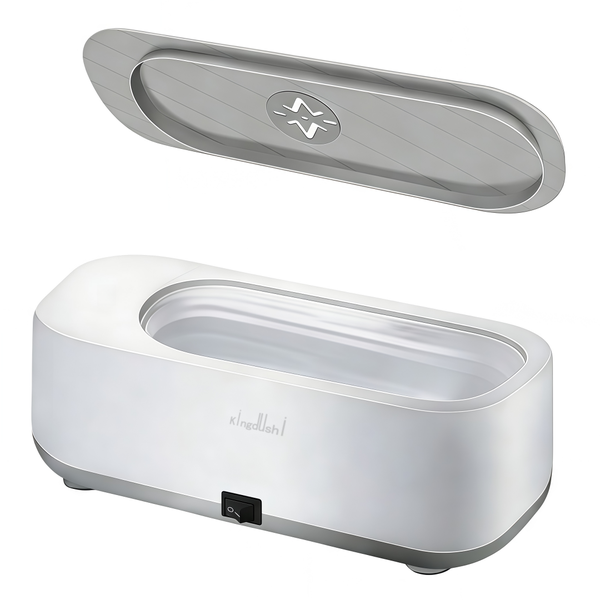 Kingdushi 200ml Ultrasonic Cleaner with Timer &amp; Control Jewelry Glasses