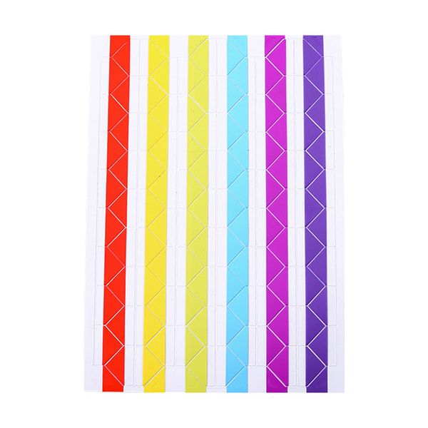 Photo Mounting Corner Stickers - Colourful - 10 Sheets/1020 Stickers