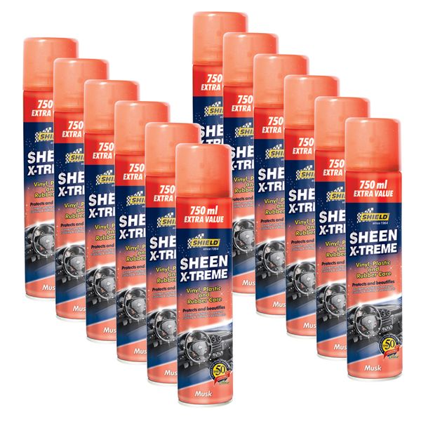 Shield - Sheen Xtreme 750ml - Musk- 12 Pack
