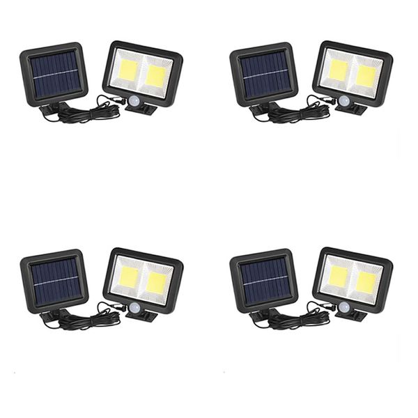 4 Set Of 2 Split COB Solar Powered Light With Remote FA-SL-F108
