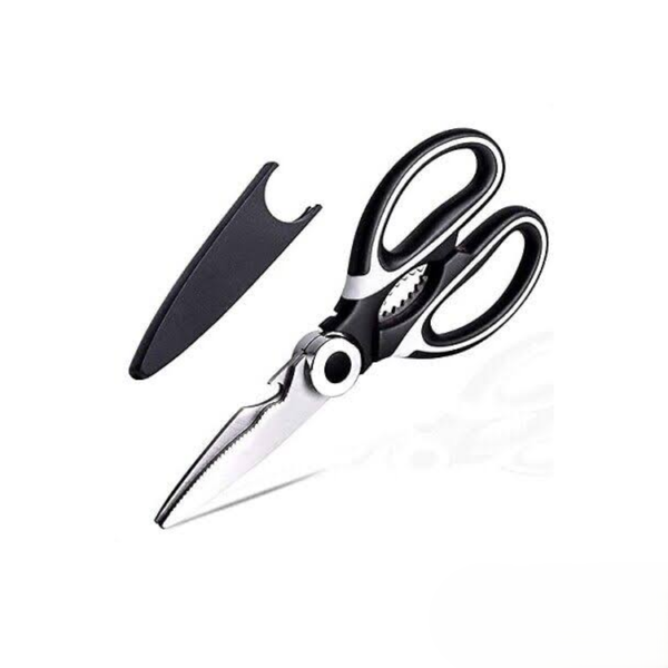 Kitchen Scissor 20.5cm Heavyduty Stainless Steel With Cover 9340