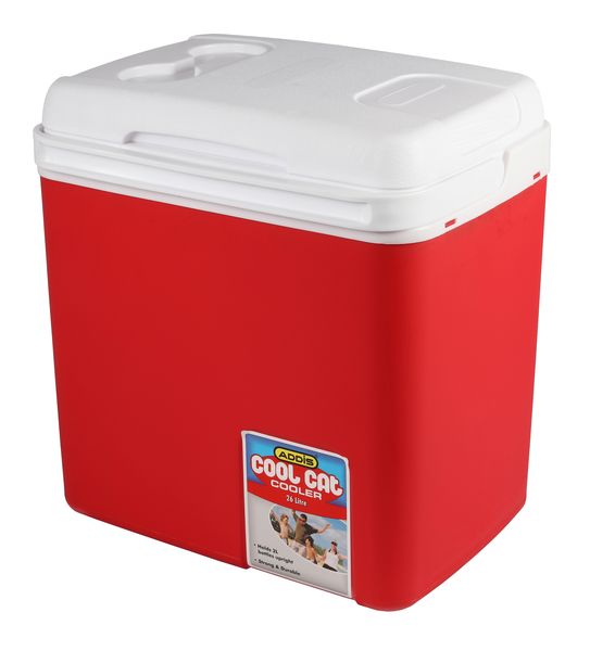 Addis Cool Cat 26L Cooler Box - Red