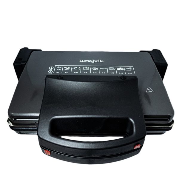 Dual-Sided Non-Stick Electric Grill &amp; Panini Press