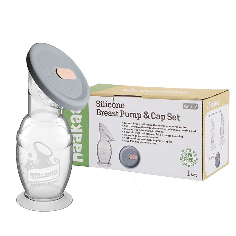 Haakaa Silicone Breast Pump and Cap Combo 100ml Buy Online in South