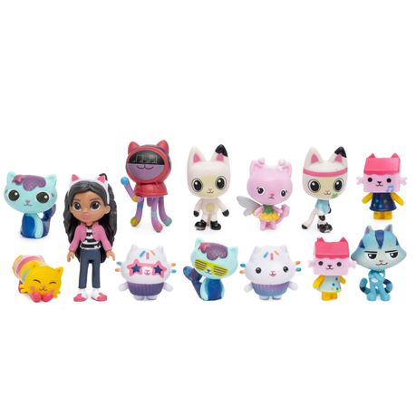 Gabby出品　まとめて Gabby's Dollhouse Figurines 13 Piece Pink Bag Set | Shop Today