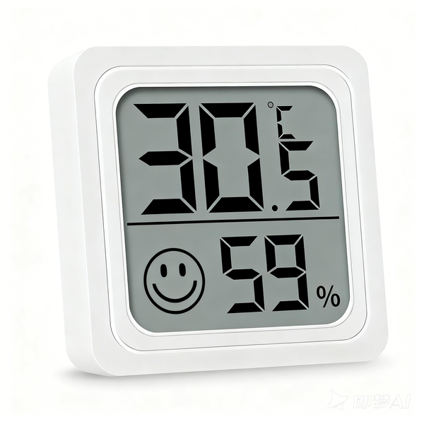 3 Pieces Digital Indoor Thermometer Hygrometer