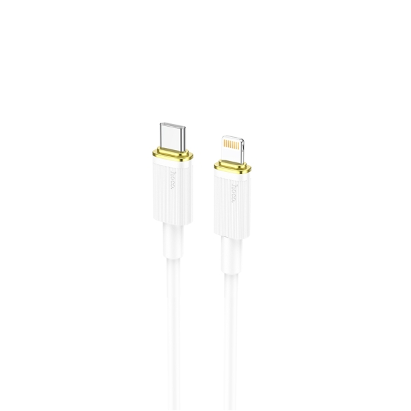 HOCO-(U109)-Fast Iphone Cable 20Watt Type C To Lightning 1.2 Meter Cable
