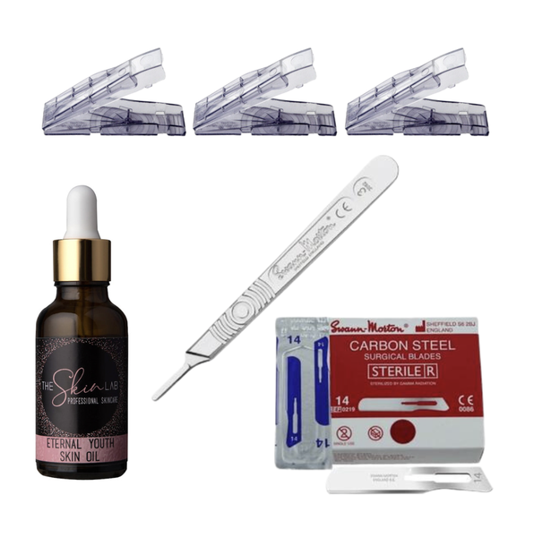 Swann-Morton Dermaplaning Kit with Eternal Youth Oil